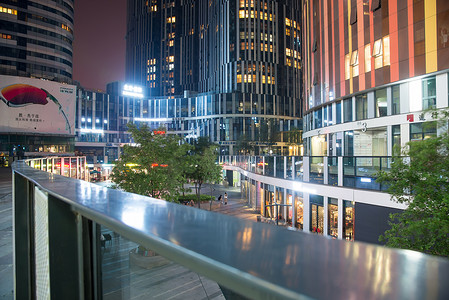 北京三里屯SOHO夜景