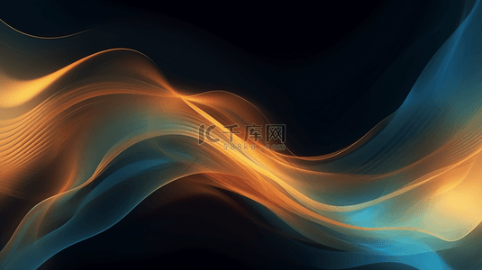 彩色抽象波浪背景