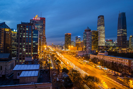 长北京摄影照片_北京城市夜景