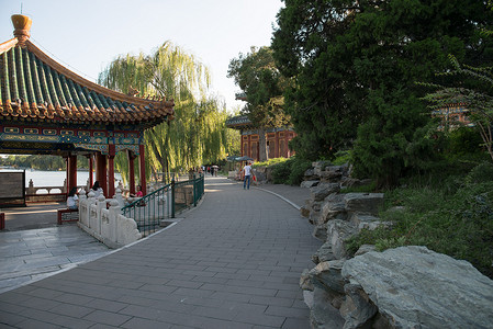 北海公园摄影照片_北京北海公园