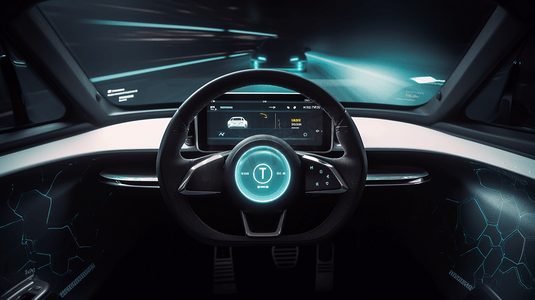 智能汽车概念车辆的空驾驶舱和自动驾驶模式