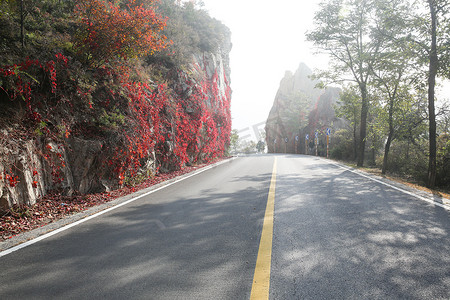 北京郊区的公路