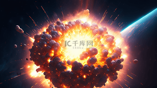 宇宙星空新星爆炸