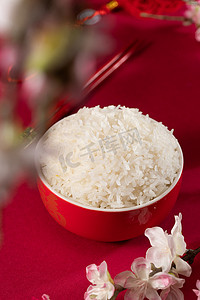 中国平安摄影照片_中国传统特色米饭