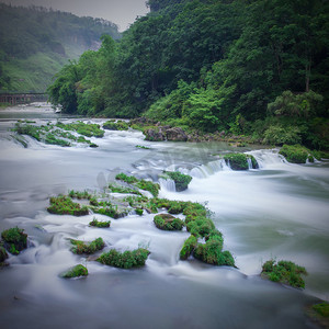 黄果树瀑布摄影照片_贵州省黄果树瀑布