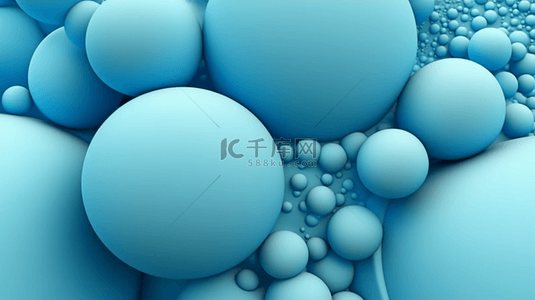 炫彩球体质感抽象球体