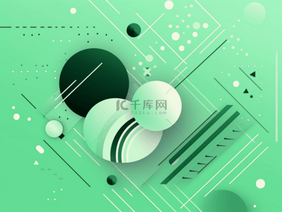 简约孟菲斯几何背景