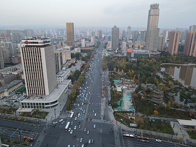 360城市全景摄影照片_太原大南门.JPG