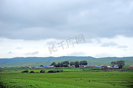 河北省承德坝上草原风光