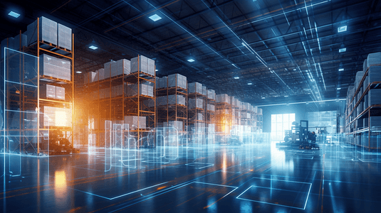 未来虚拟现实技术用于创新vr仓库管理.