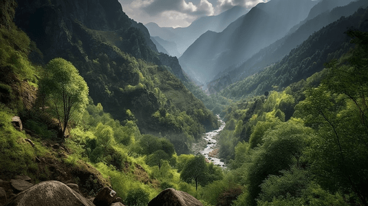 云南香格里拉自然美景