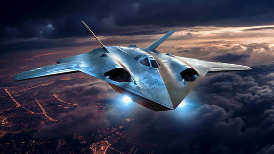 航空技术进步的概念军用飞机与数字雷达接口

