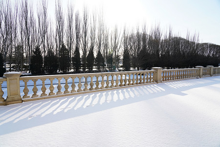 雪地广告摄影照片_雪景