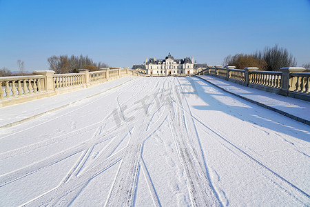 水凝结摄影照片_雪景