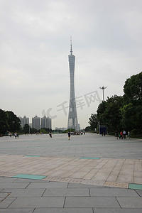广州塔旅游摄影照片_广东省广州珠江新城城市建筑