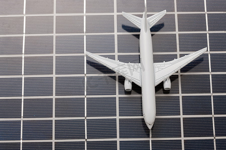 飞机模型太阳能板