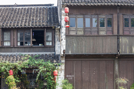 无锡地标摄影照片_江苏省无锡清名桥古运河景区