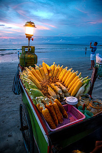 巴厘岛海边小吃