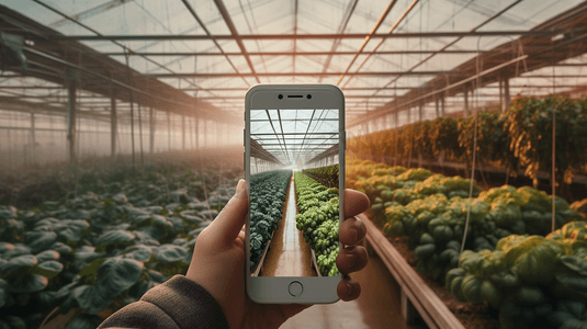 智能农业数字技术农业应用在农场
