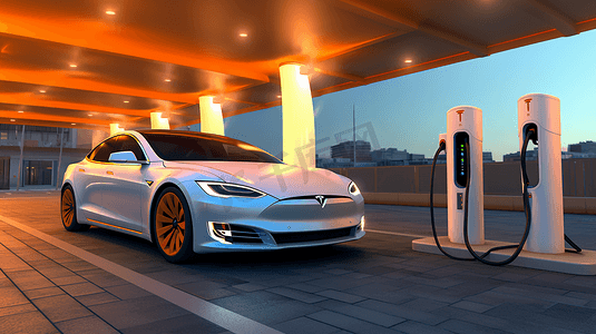 电动汽车充电站新技术新创新未来能源
