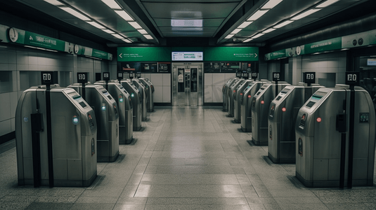 微信摄影照片_自助地铁售票机 