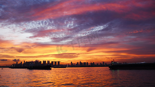 海外新加坡夕阳