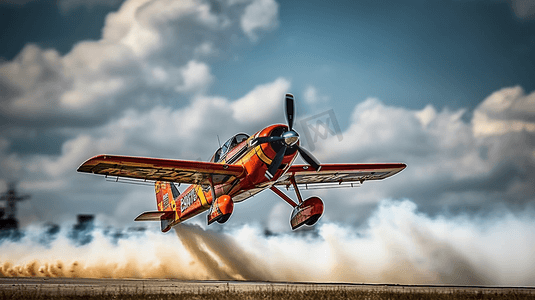 民用航空飞机飞行表演