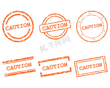 促销标签标签摄影照片_警告印章