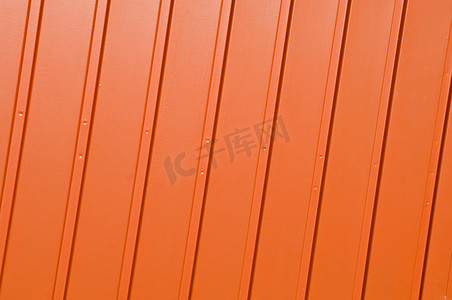 波纹橙色面板