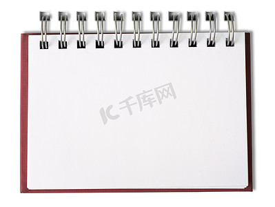 横式空白笔记本