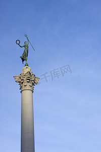 旧金山联合广场的胜利雕像
