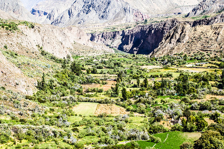 秘鲁，科塔瓦西峡谷。