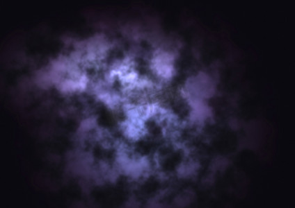 虚无缥缈成语摄影照片_太空中的星区和星云