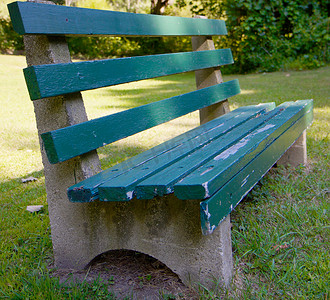 绿木公园长椅