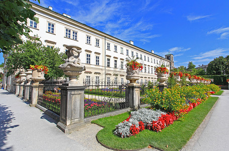 萨尔茨堡的米拉贝尔宫殿与花园
