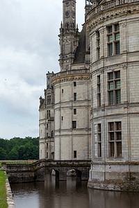 欧洲皇室摄影照片_法国雪儿谷的香波堡城堡