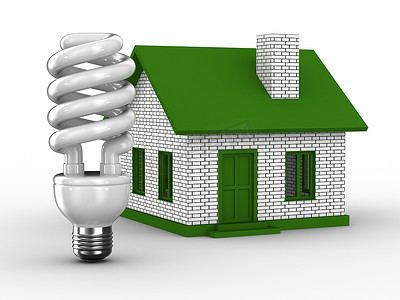 房屋的能源效率。