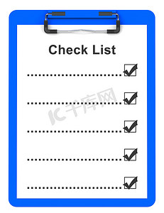 检查清单