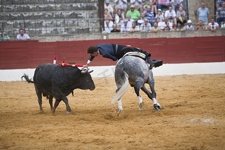 莱昂纳多·埃尔南德斯，西班牙斗牛士，西班牙哈恩省巴埃萨，2010 年 8 月 13 日