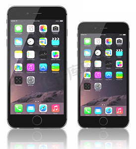 深空灰色 iPhone 6 Plus 和 iPhone 6