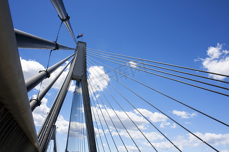 梁桥桥摄影照片_悉尼安扎克桥