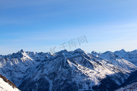 冬季山景