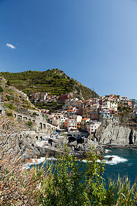 五渔村摄影照片_马纳罗拉 - 意大利五渔村的城市之一