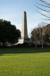 惠灵顿纪念碑在凤凰公园，都柏林 - 爱尔兰
