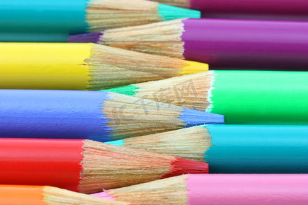 彩色铅笔颜色交替