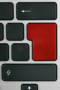 红色回车键的键盘