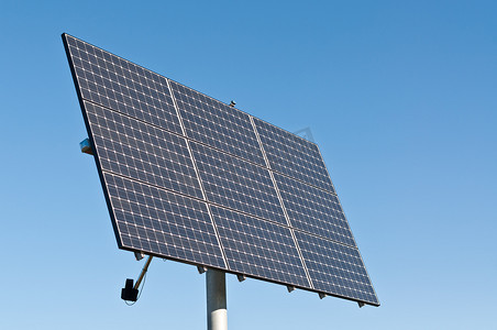 可再生能源 - 光伏太阳能电池板阵列