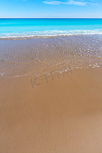 胡安摄影照片_阿利坎特圣胡安海滩美丽的地中海西班牙