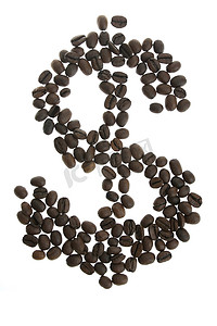 咖啡美元美元符号