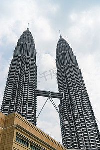 马来西亚吉隆坡的双子塔